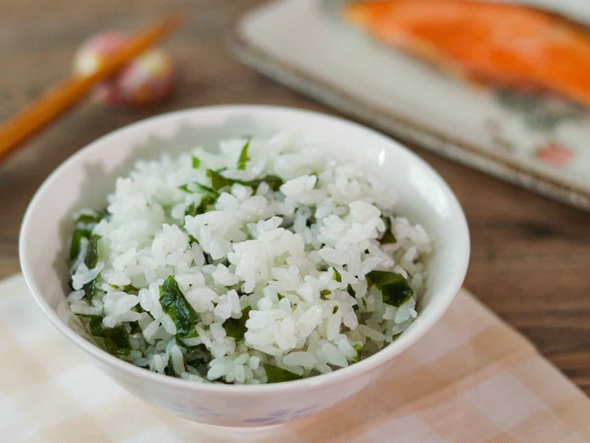 Wakame Rice – Hiroko's Recipes