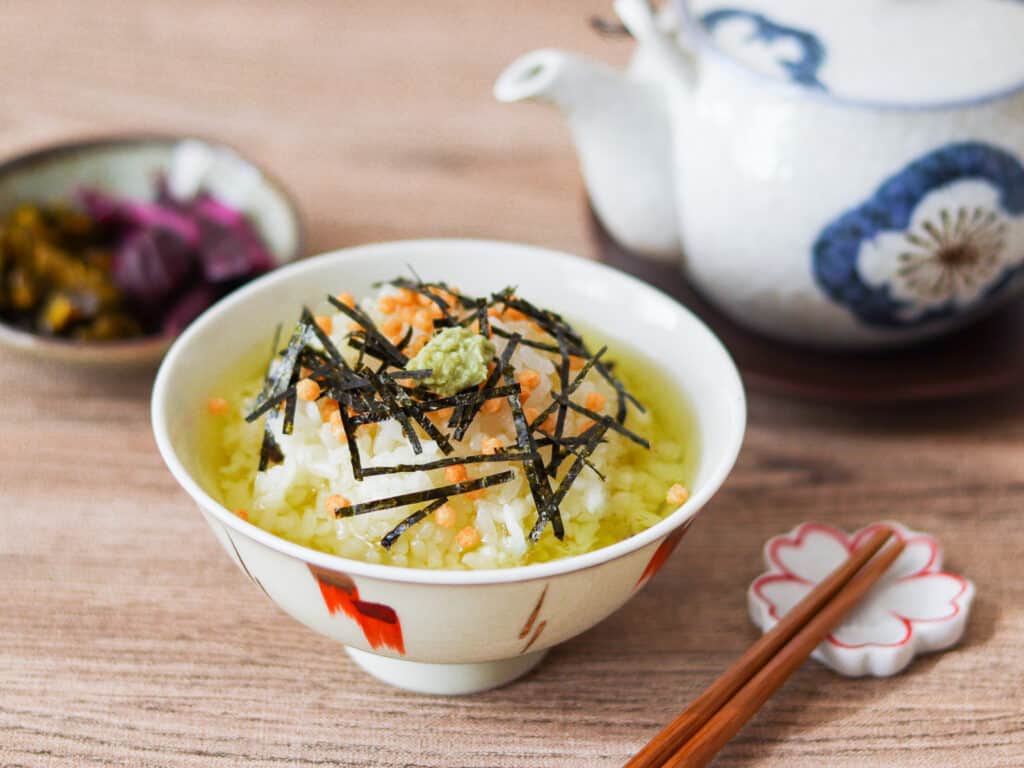 Ochazuke (Japanese Tea over Rice) - Umami Pot