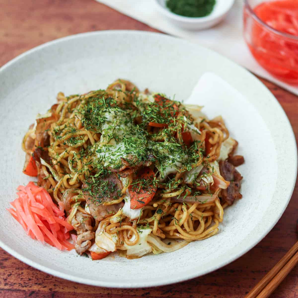 authentic yakisoba