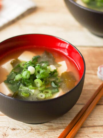 authentic miso soup