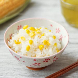 Japanese corn rice