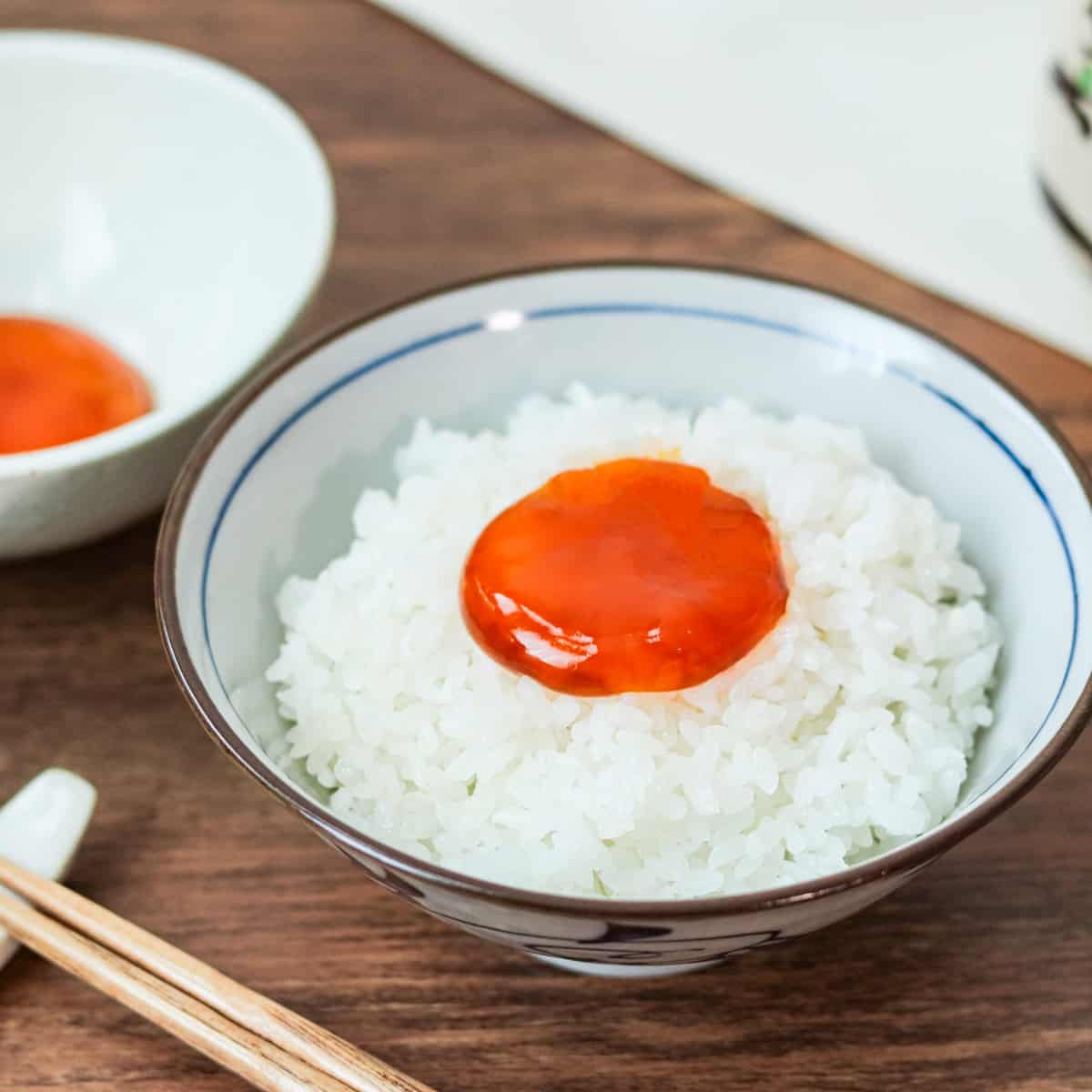 Egg Yolks Pickled in Soy Sauce