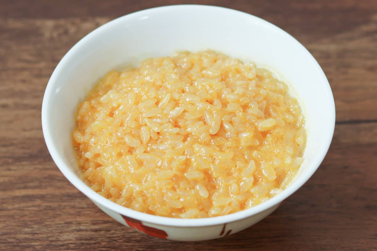 Tamago Kake Gohan (rice mixed with raw egg)