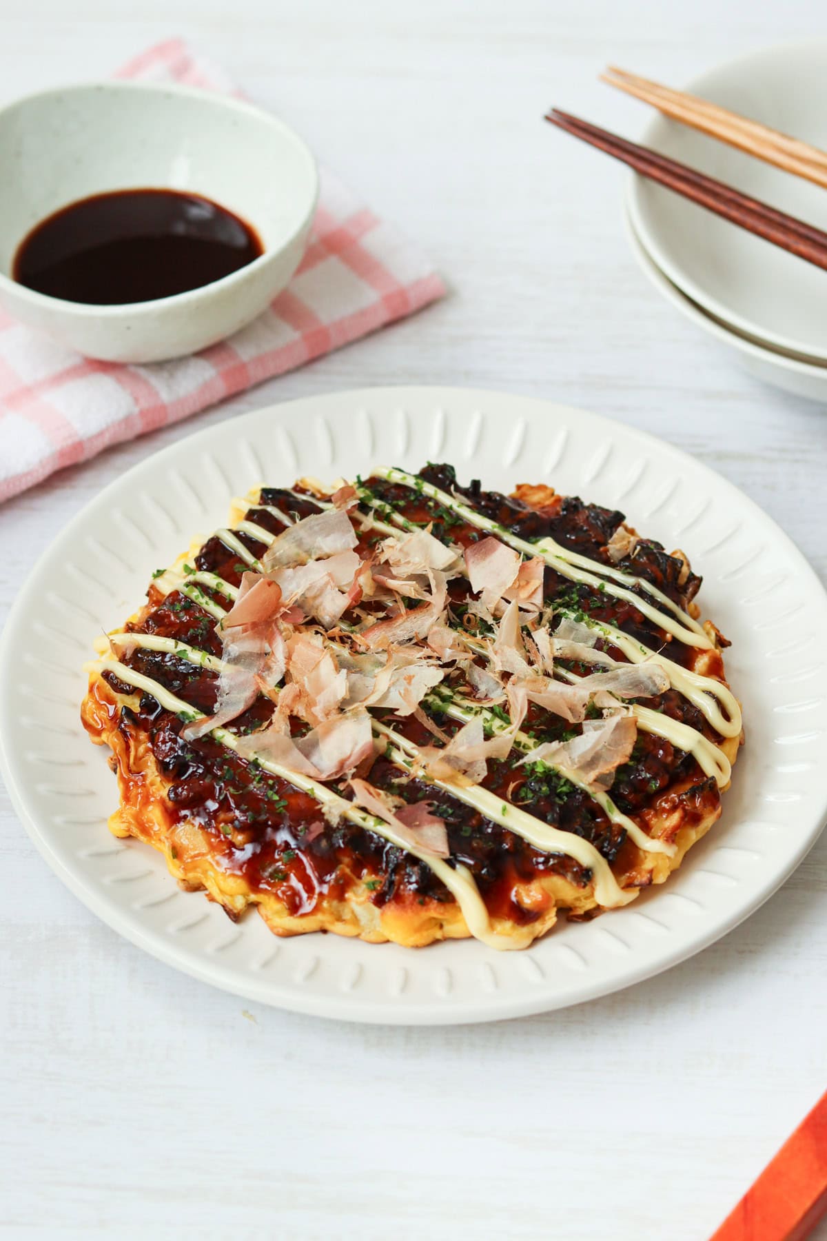 Authentic Osaka-Style Okonomiyaki