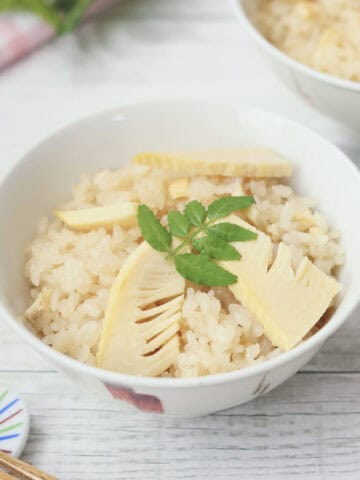 Takenoko Gohan (Japanese bamboo rice)