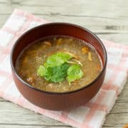 Mizore Jiru (Japanese grated daikon soup)