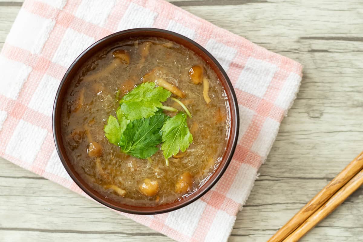 Mizore Jiru (Japanese grated daikon soup)