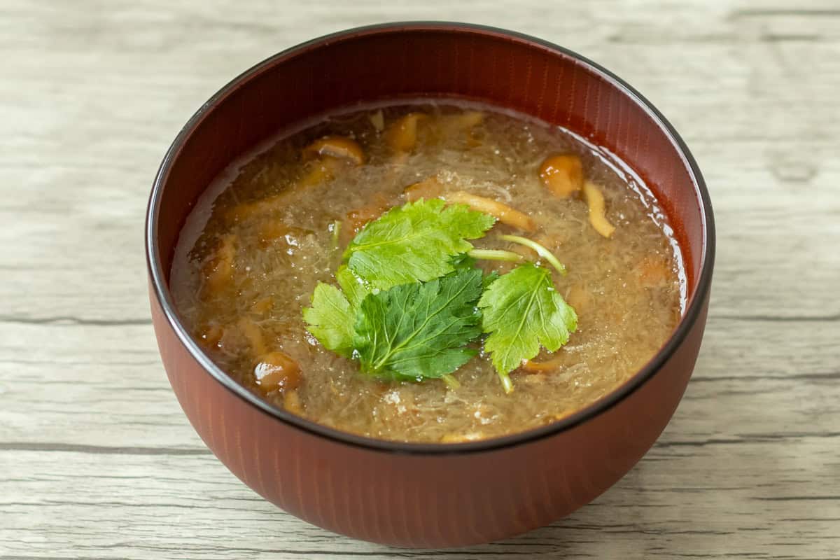 Mizore Jiru (Japanese grated daikon soup)