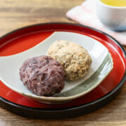 Ohagi / Botamochi (Japanese sweet rice cakes)