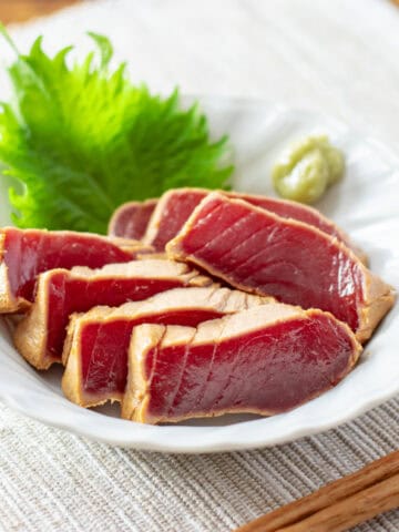 Zuke Maguro (soy-marinated tuna)