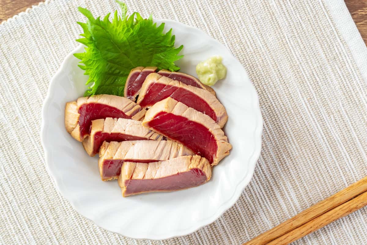 Zuke Maguro (soy-marinated tuna)