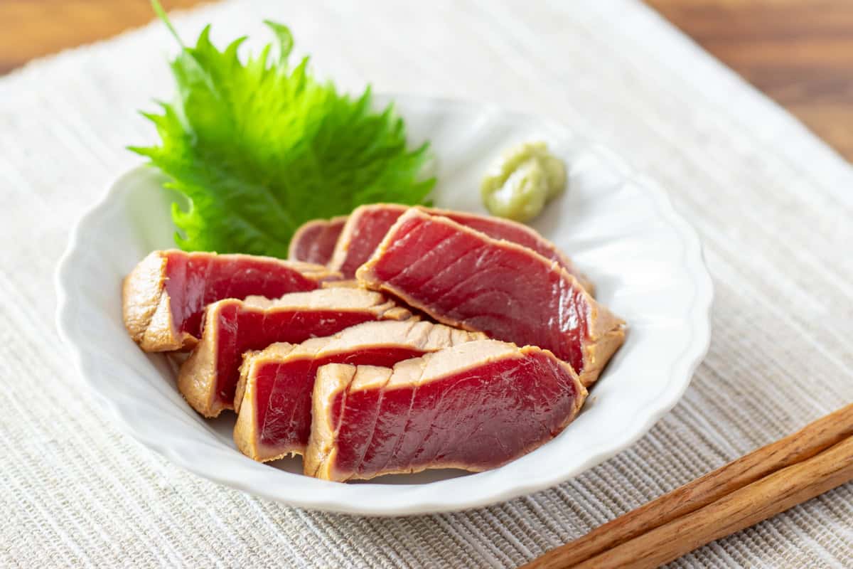 Zuke Maguro (soy-marinated tuna)