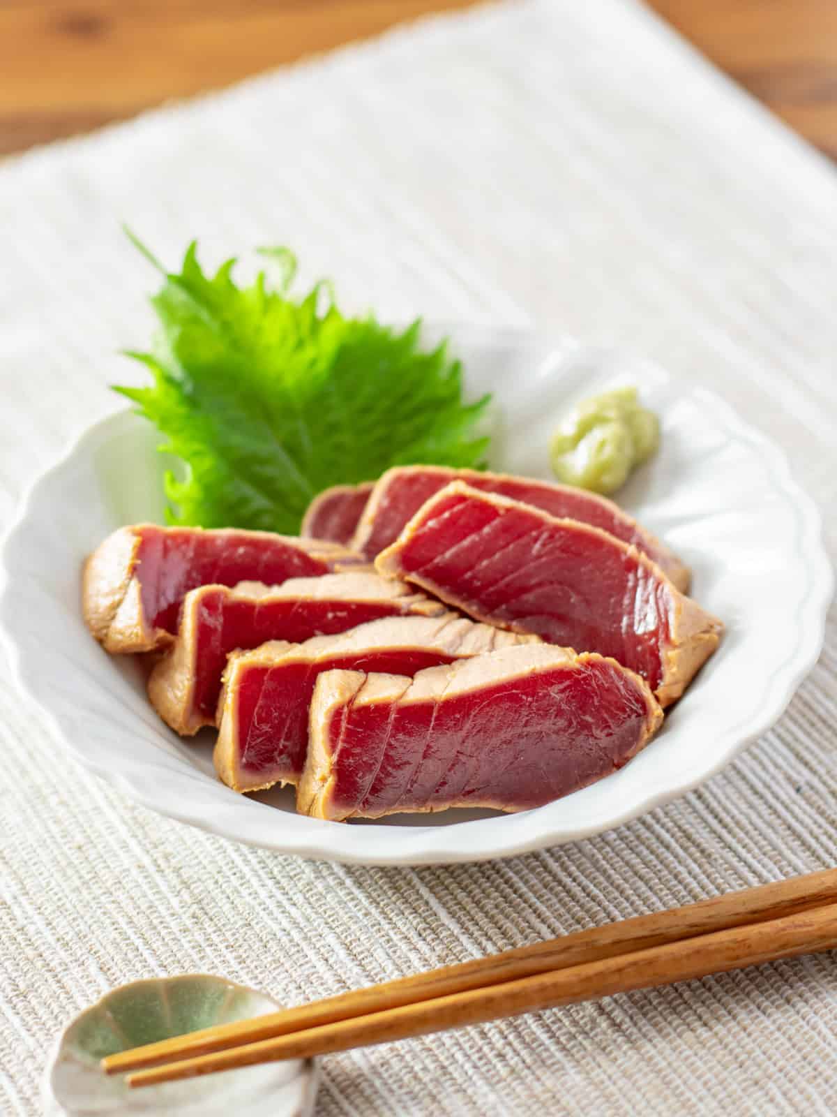 Zuke Maguro (soy-marinated tuna)