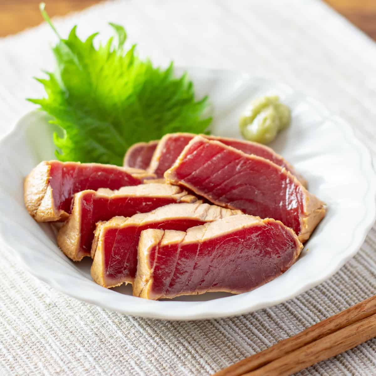 Zuke Maguro (soy-marinated tuna)