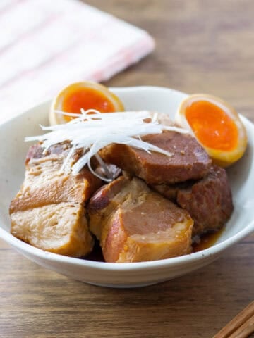 Buta no Kakuni (Japanese simmered pork belly)