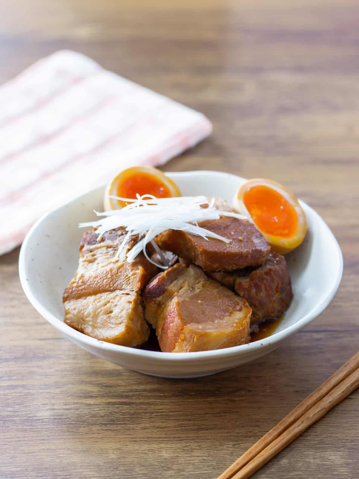 Buta no Kakuni (Japanese simmered pork belly)