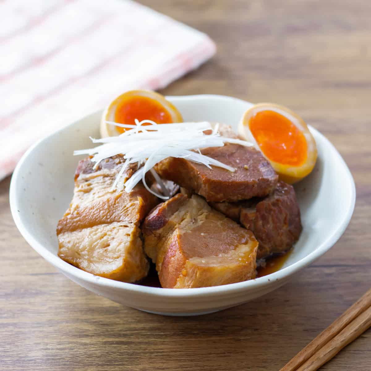 Buta no Kakuni (Japanese simmered pork belly)