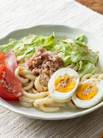 Japanese Udon Noodle Salad