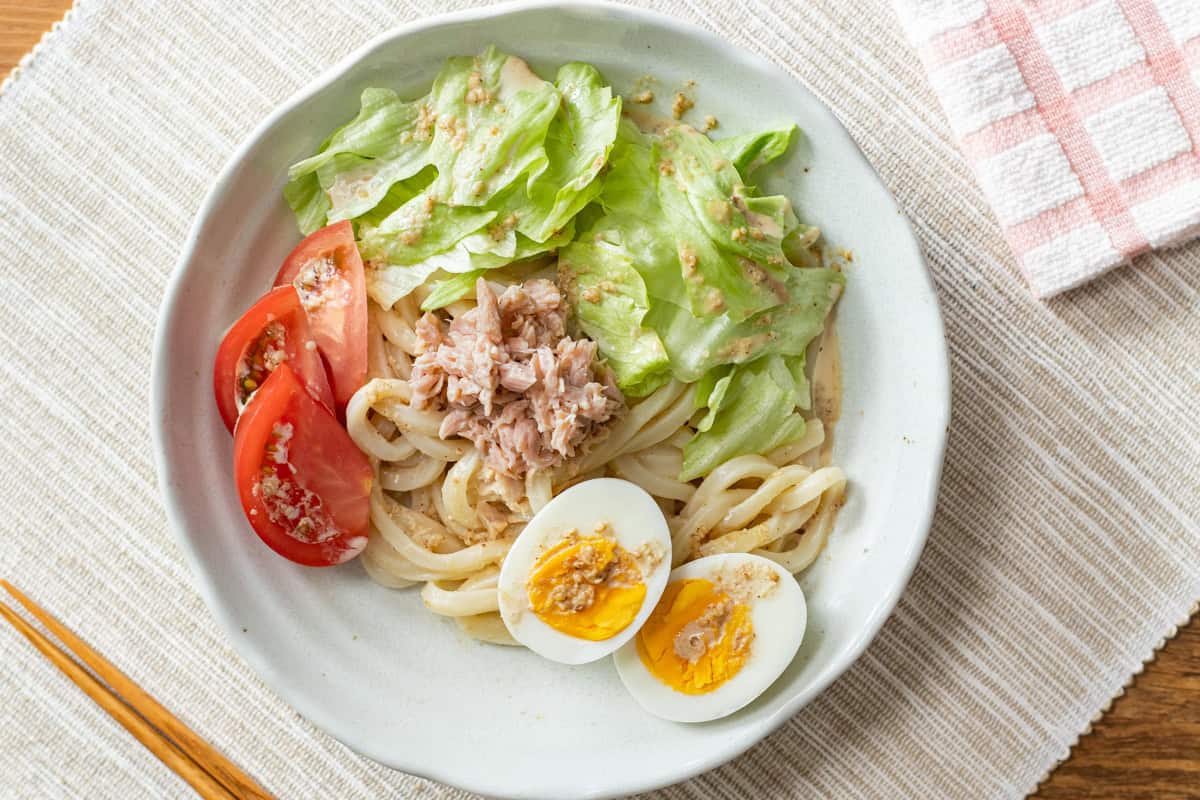 Japanese Udon Noodle Salad