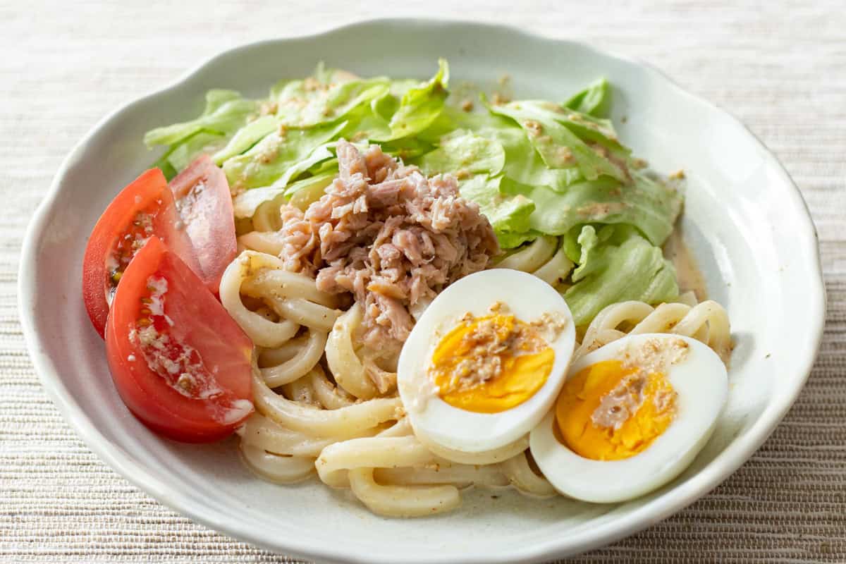 Japanese Udon Noodle Salad