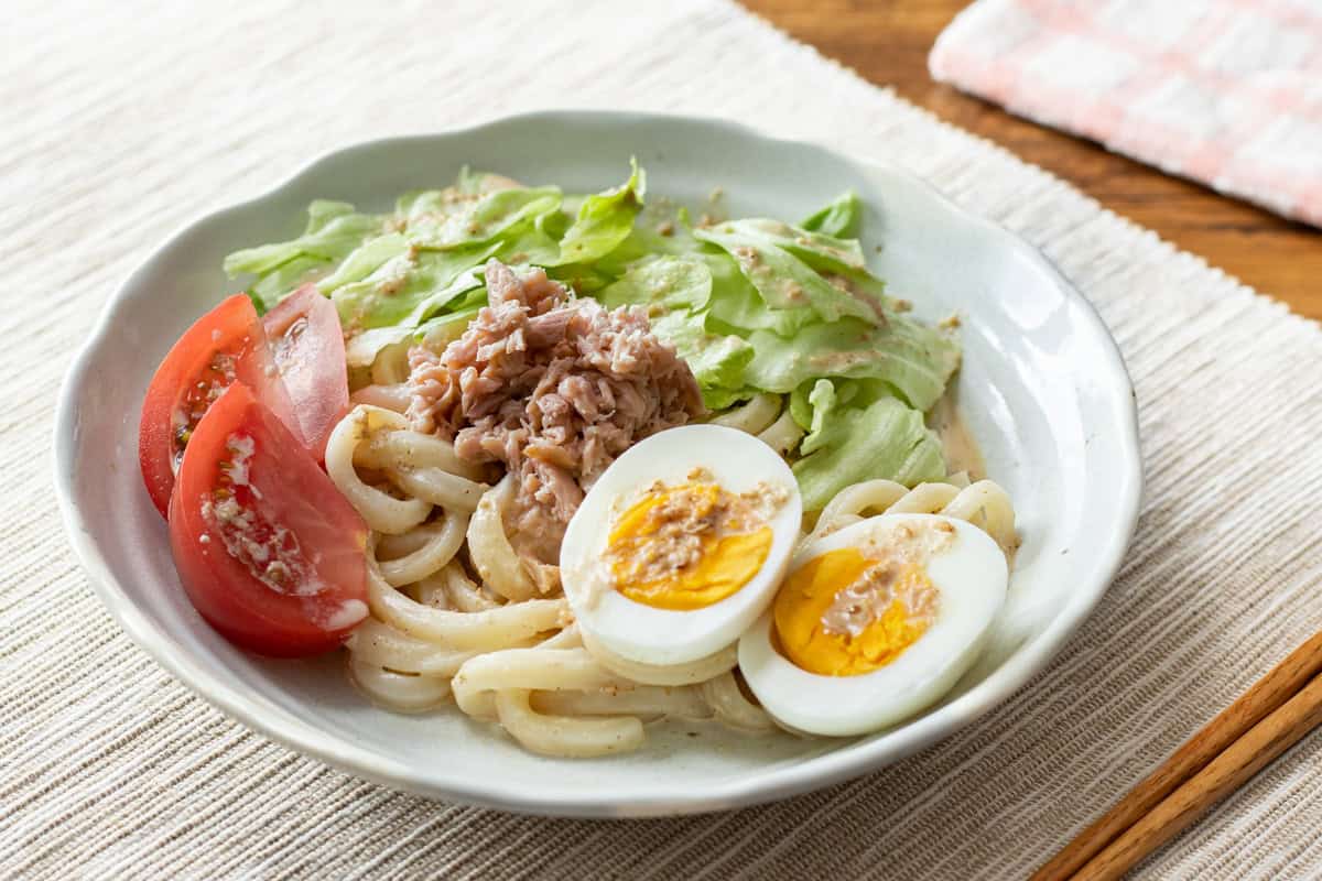 Japanese Udon Noodle Salad