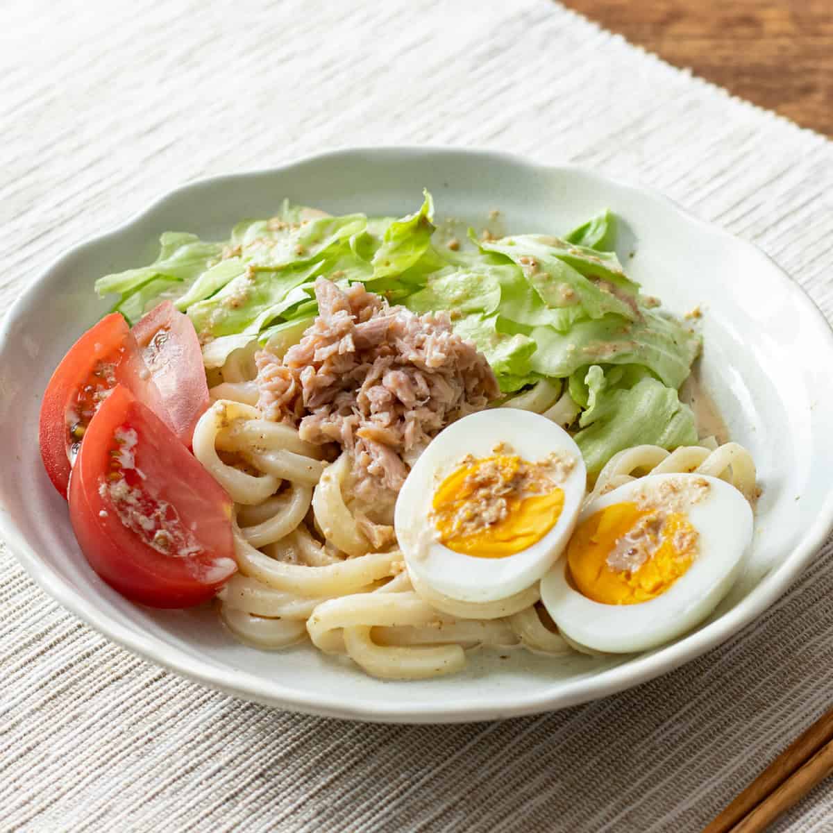 Japanese Udon Noodle Salad