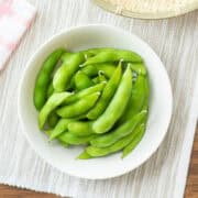 Japanese-Style Salted Edamame