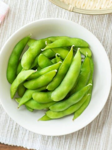 Japanese-Style Salted Edamame