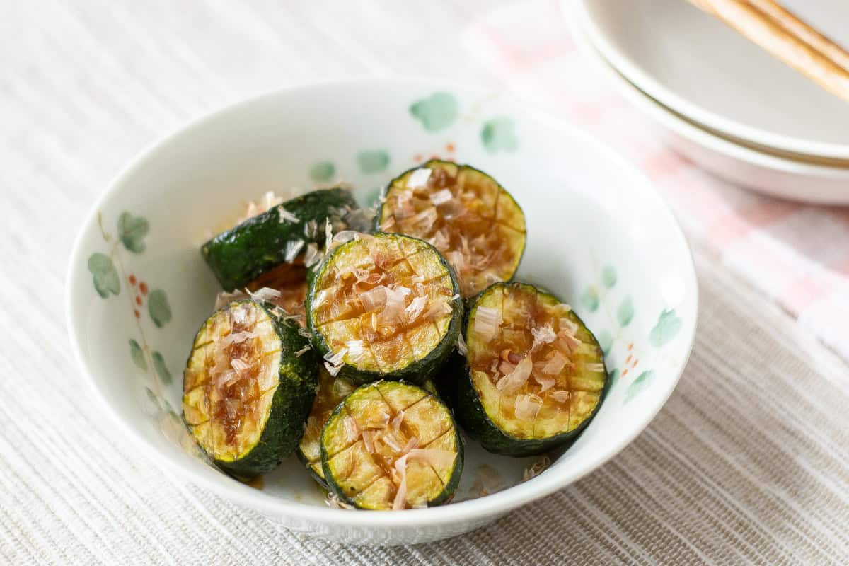 Japanese-Style Zucchini Steaks