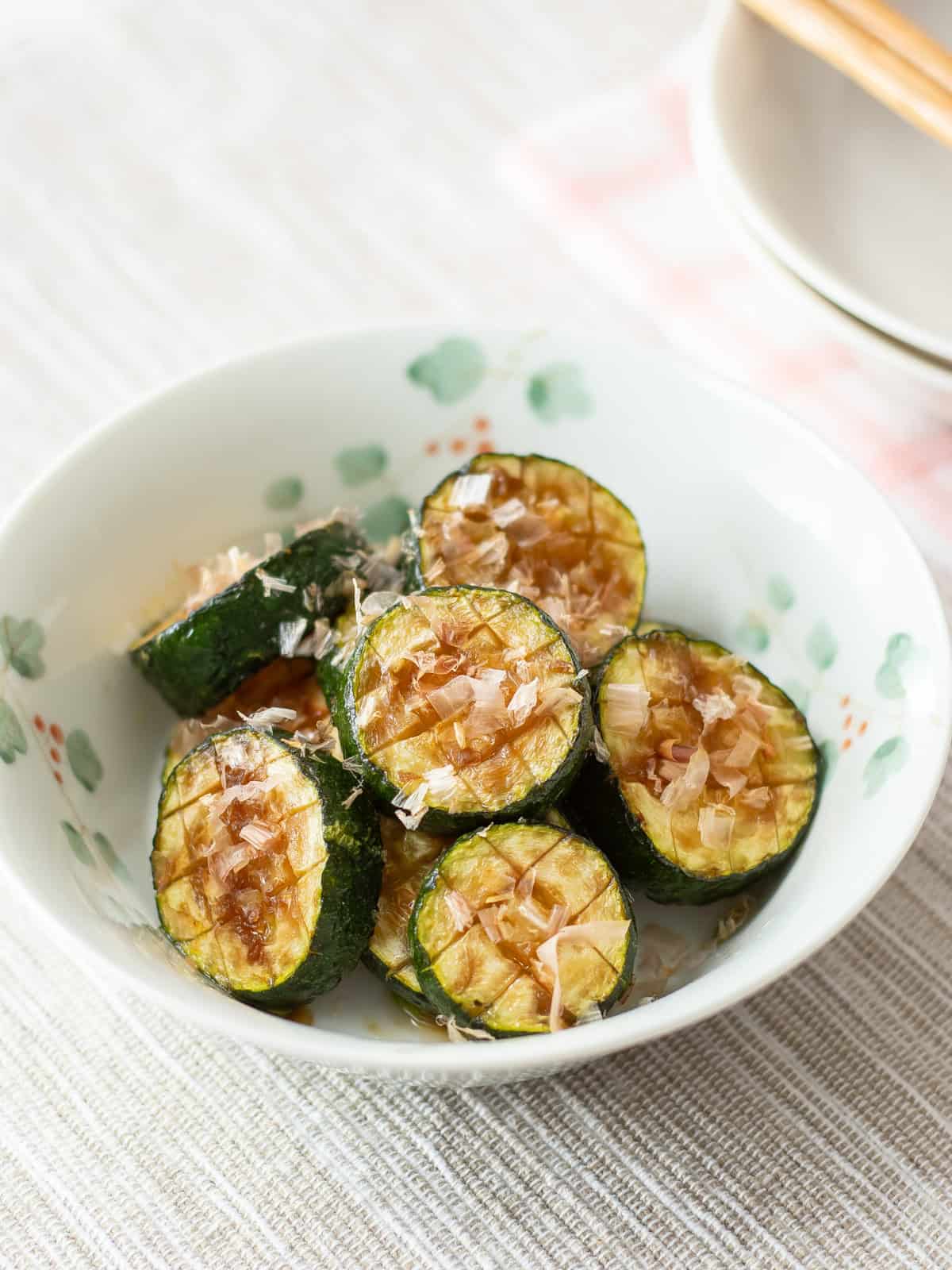 Japanese-Style Zucchini Steaks