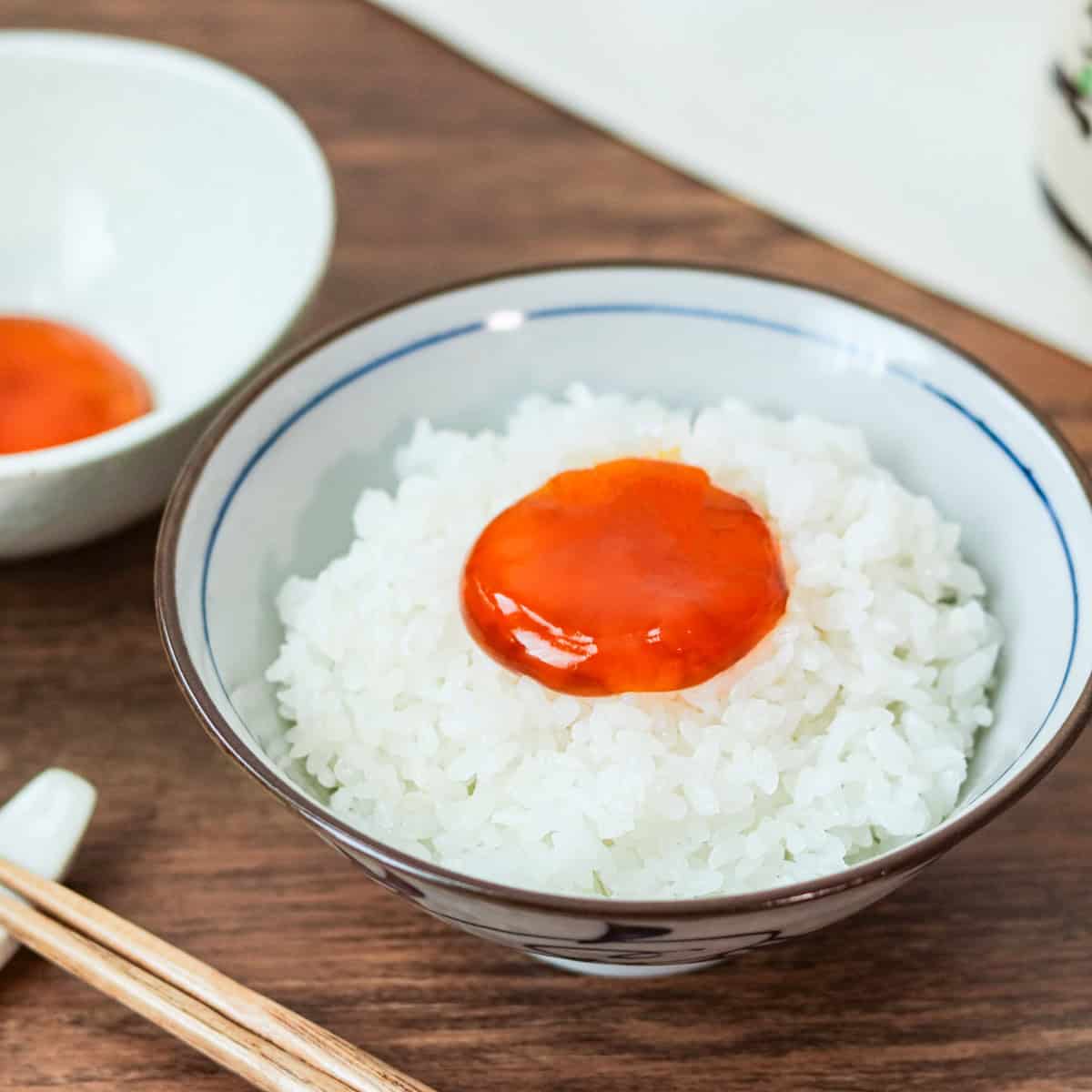 Soy Cured Egg Yolks