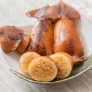 Ikameshi (Japanese squid stuffed with rice)