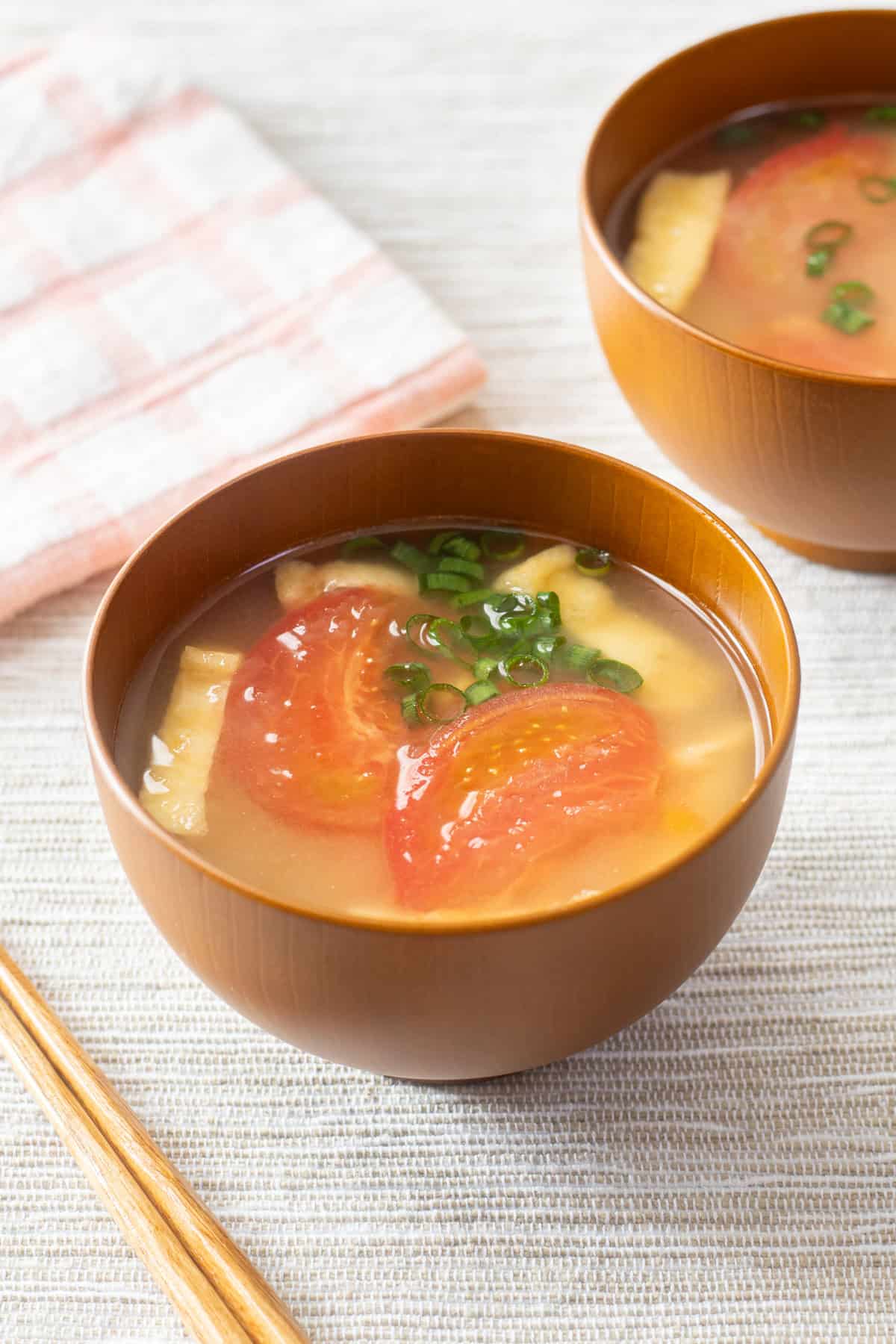 Tomato Miso Soup