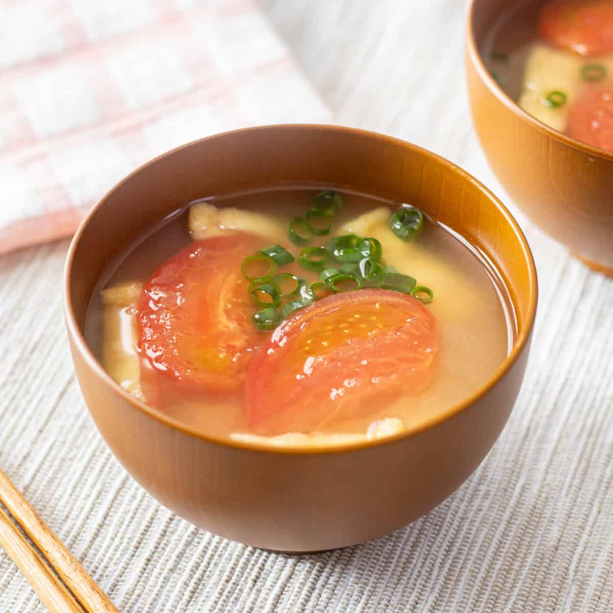 Tomato Miso Soup