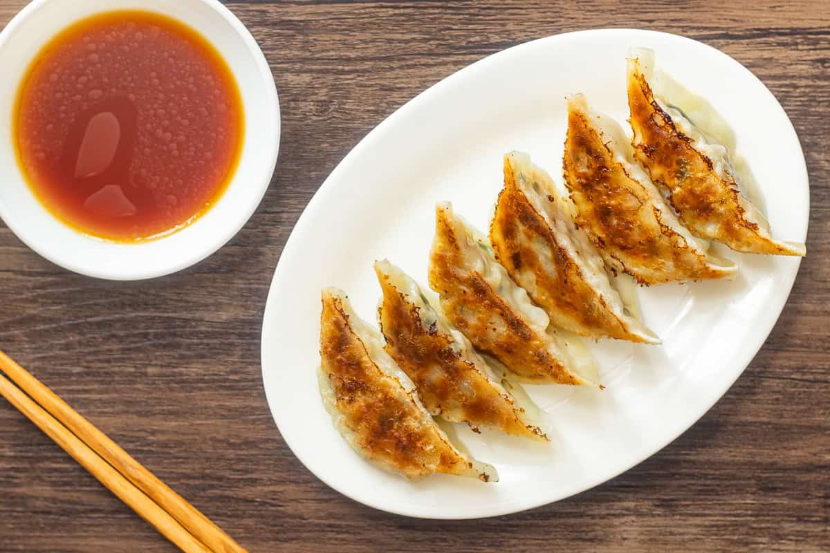 Gyoza (Japanese pork dumplings)