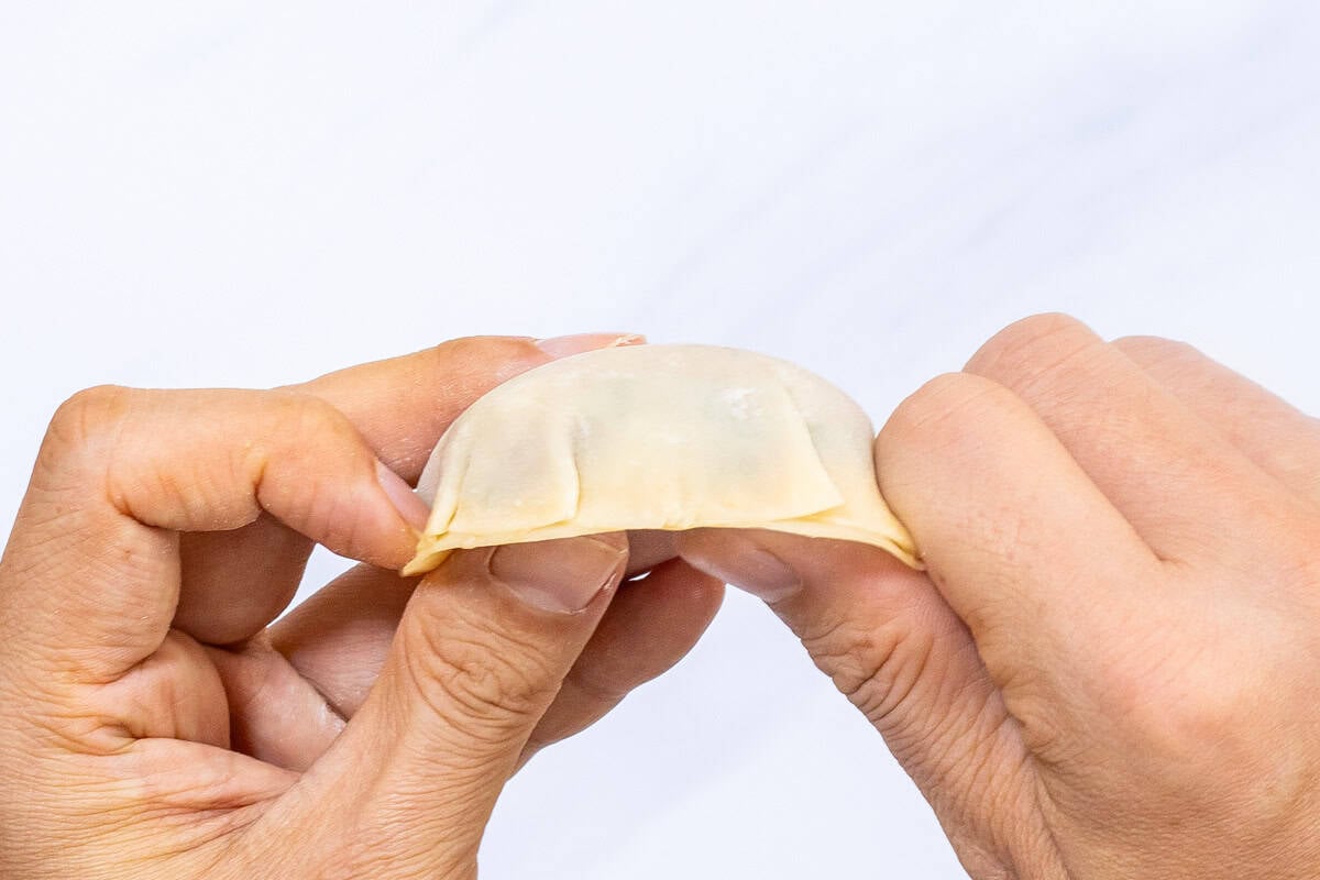 how to wrap gyoza-8