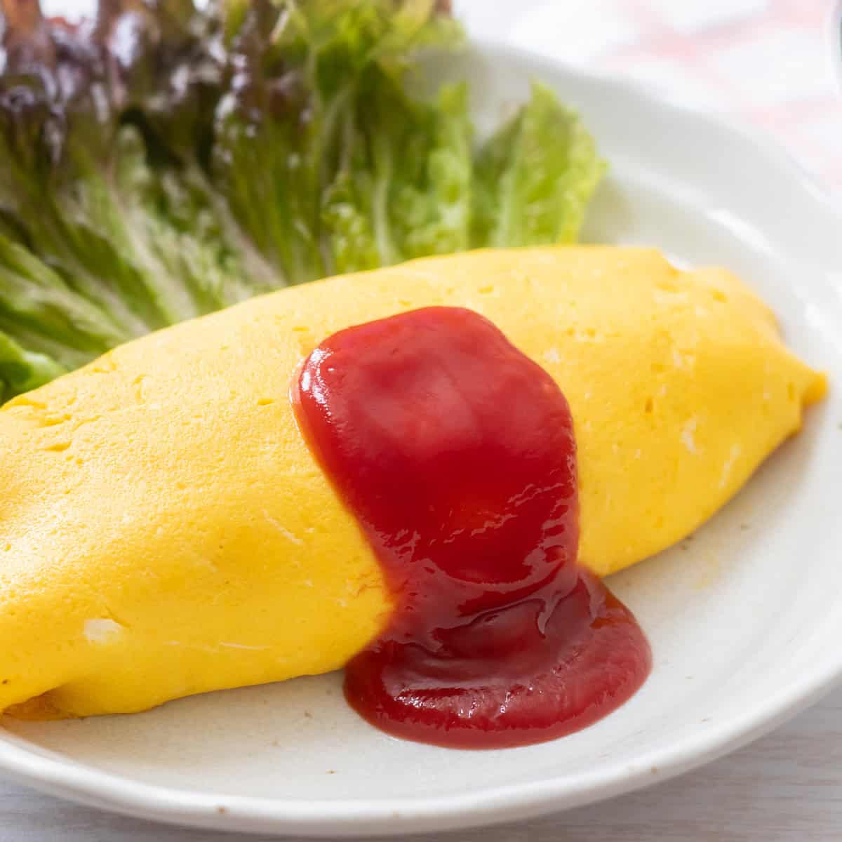 Omurice (Japanese omelette rice)