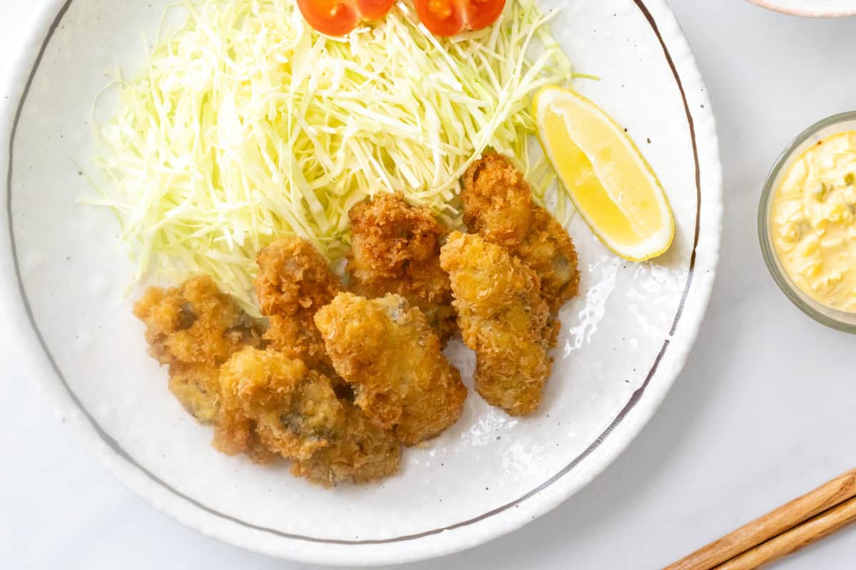 Kaki Fry (Japanese fried oysters)