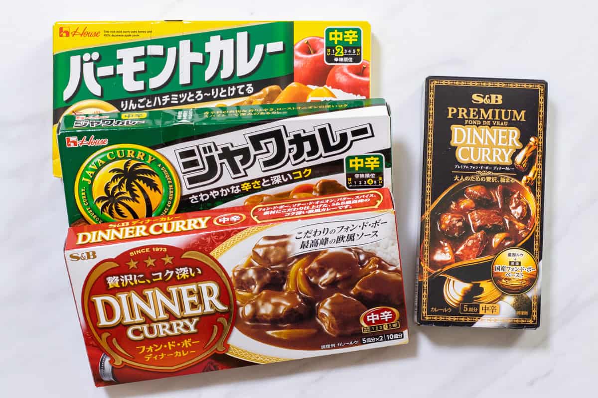 popular curry roux products