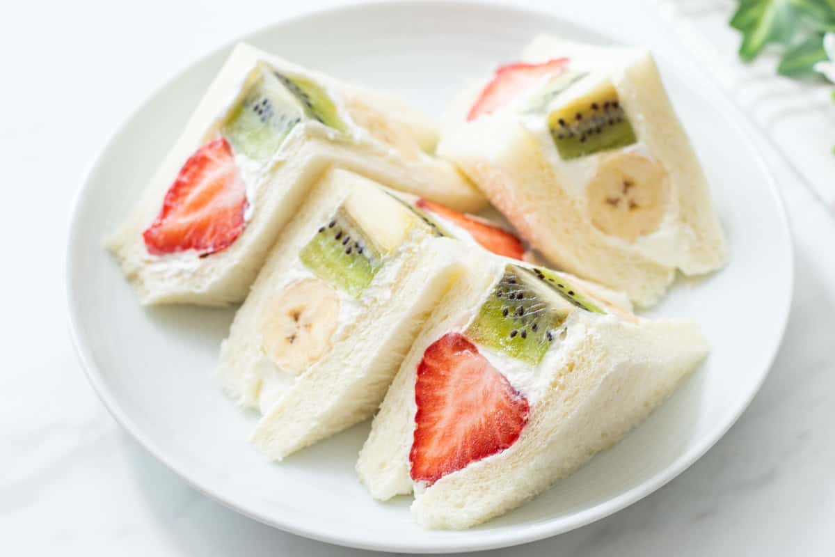 Fruit Sando (Japanese fruit sandwich)