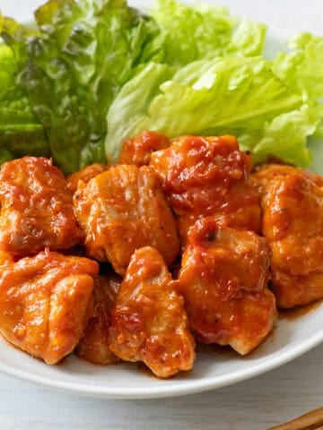 Japanese-Style Ketchup Chicken