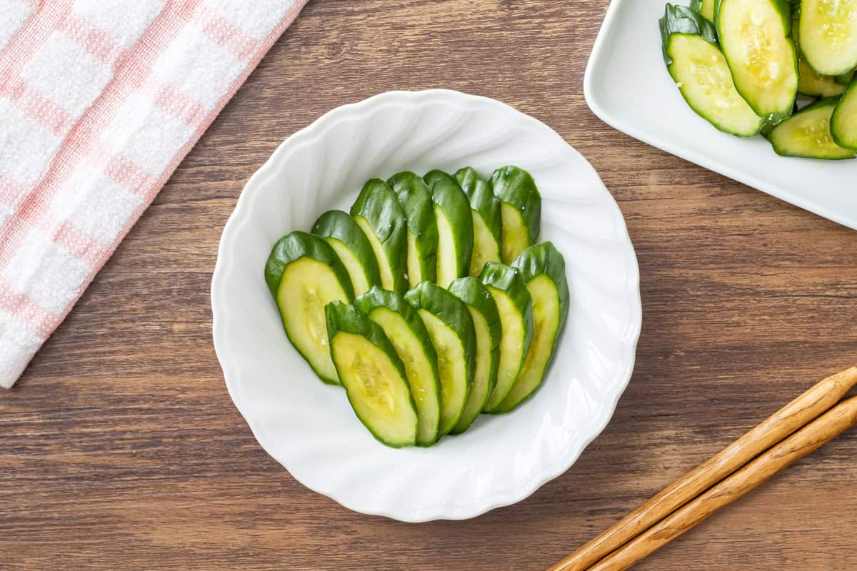 Cucumber Misozuke (Japanese miso pickles)