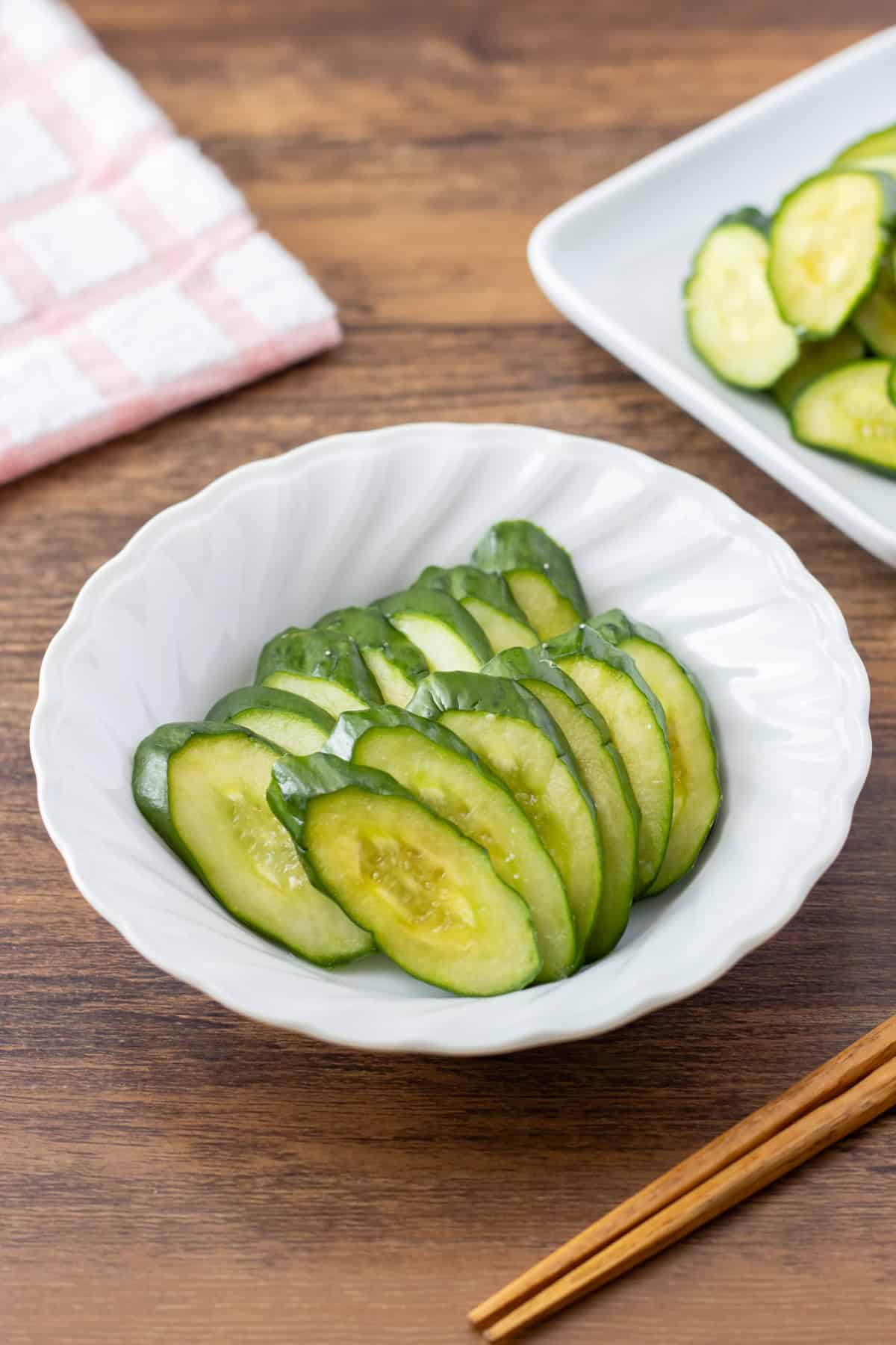 Cucumber Misozuke (Japanese miso pickles)