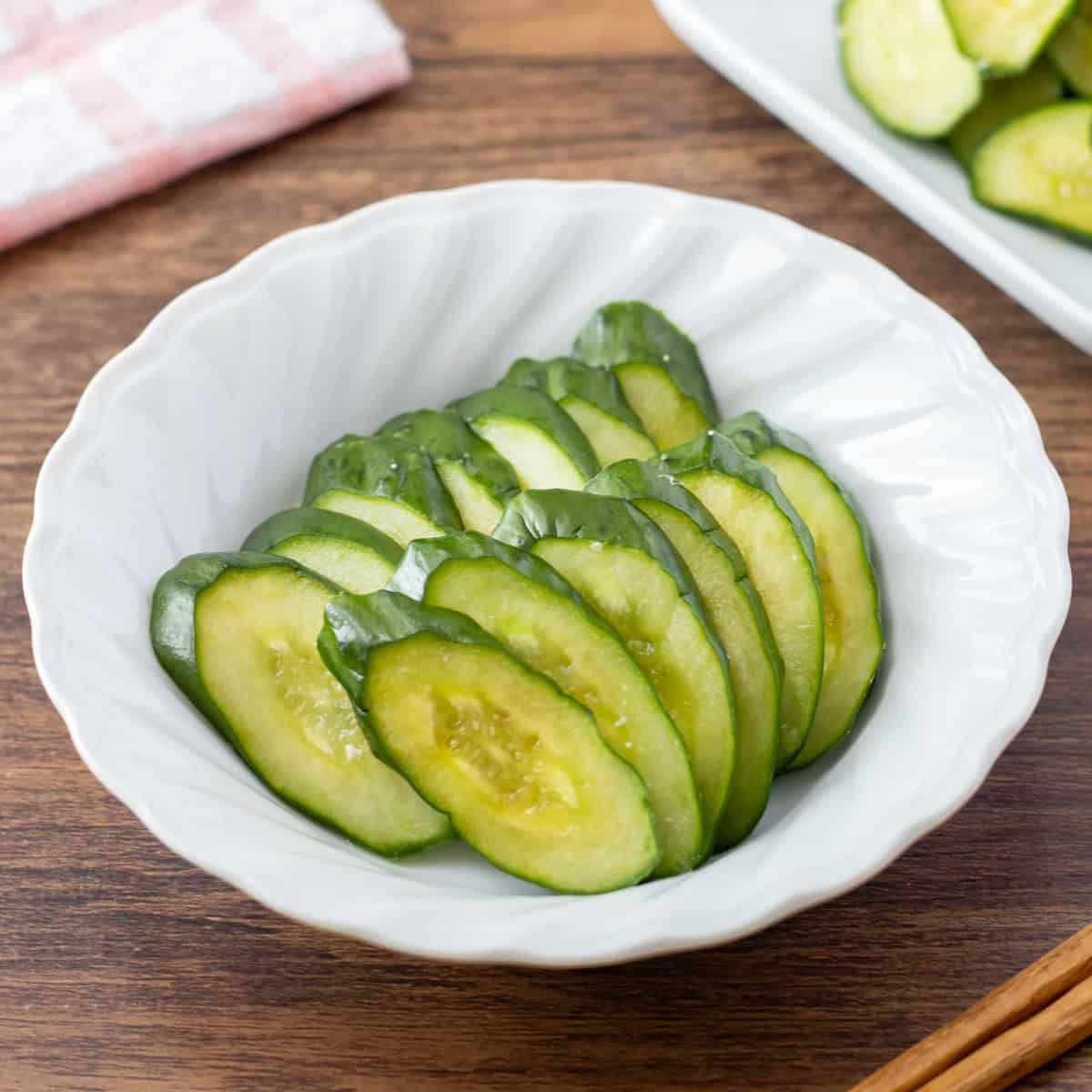 Cucumber Misozuke (Japanese miso pickles)