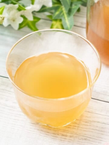 Hiyashi Ame (Japanese cold ginger drink)