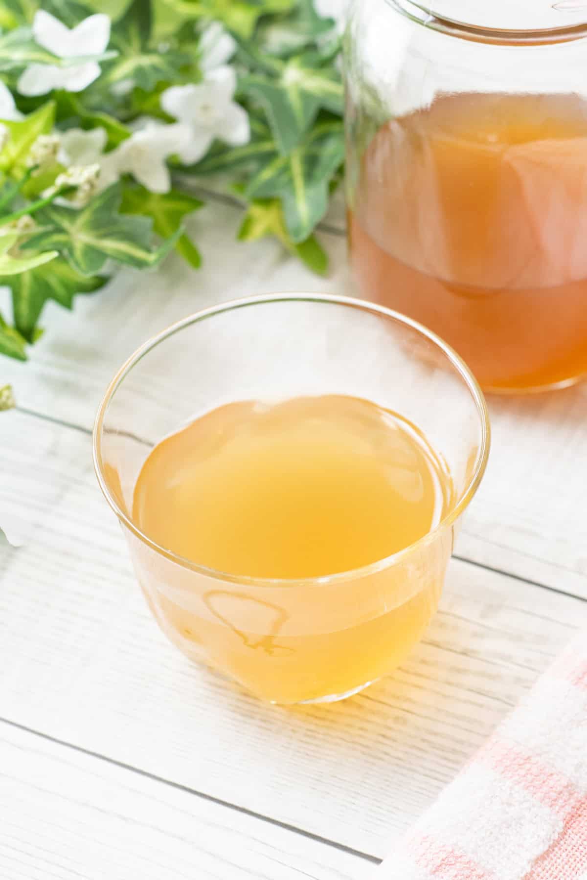 Hiyashi Ame (Japanese cold ginger drink)
