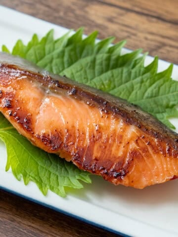 Saikyo Yaki (White wiso marinated grilled fish)