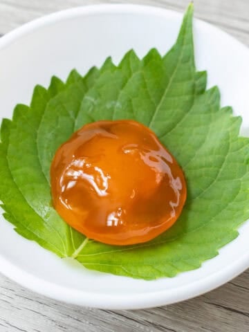 Miso Cured Egg Yolks