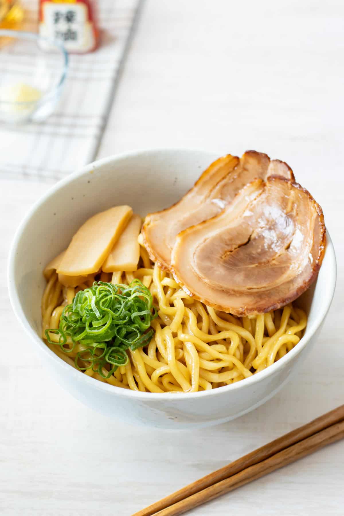 Abura Soba (Soupless ramen)