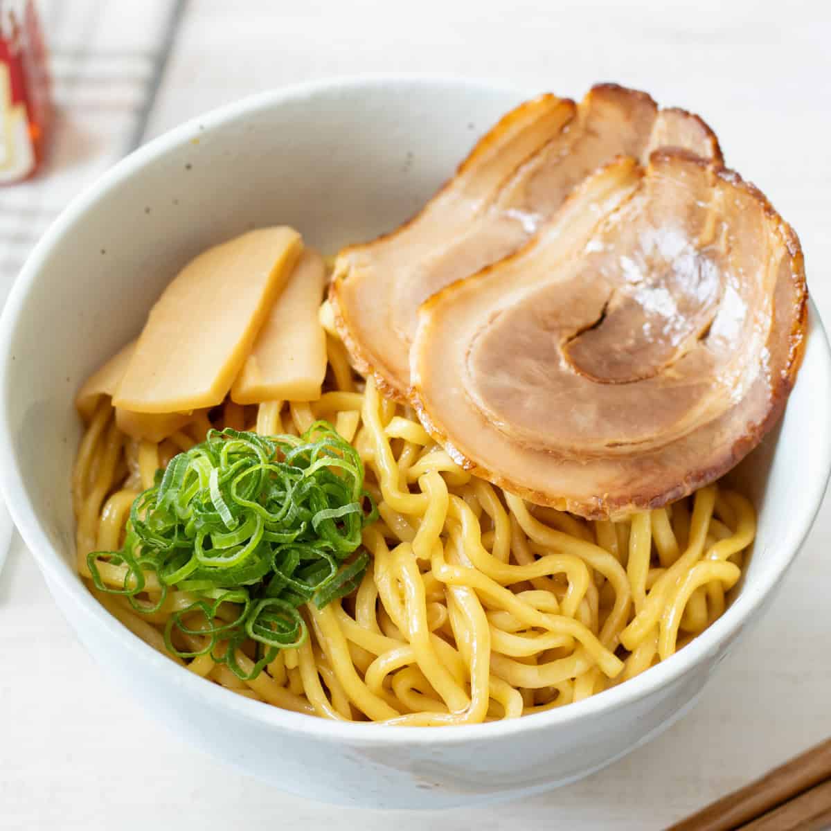 Abura Soba (Soupless ramen)